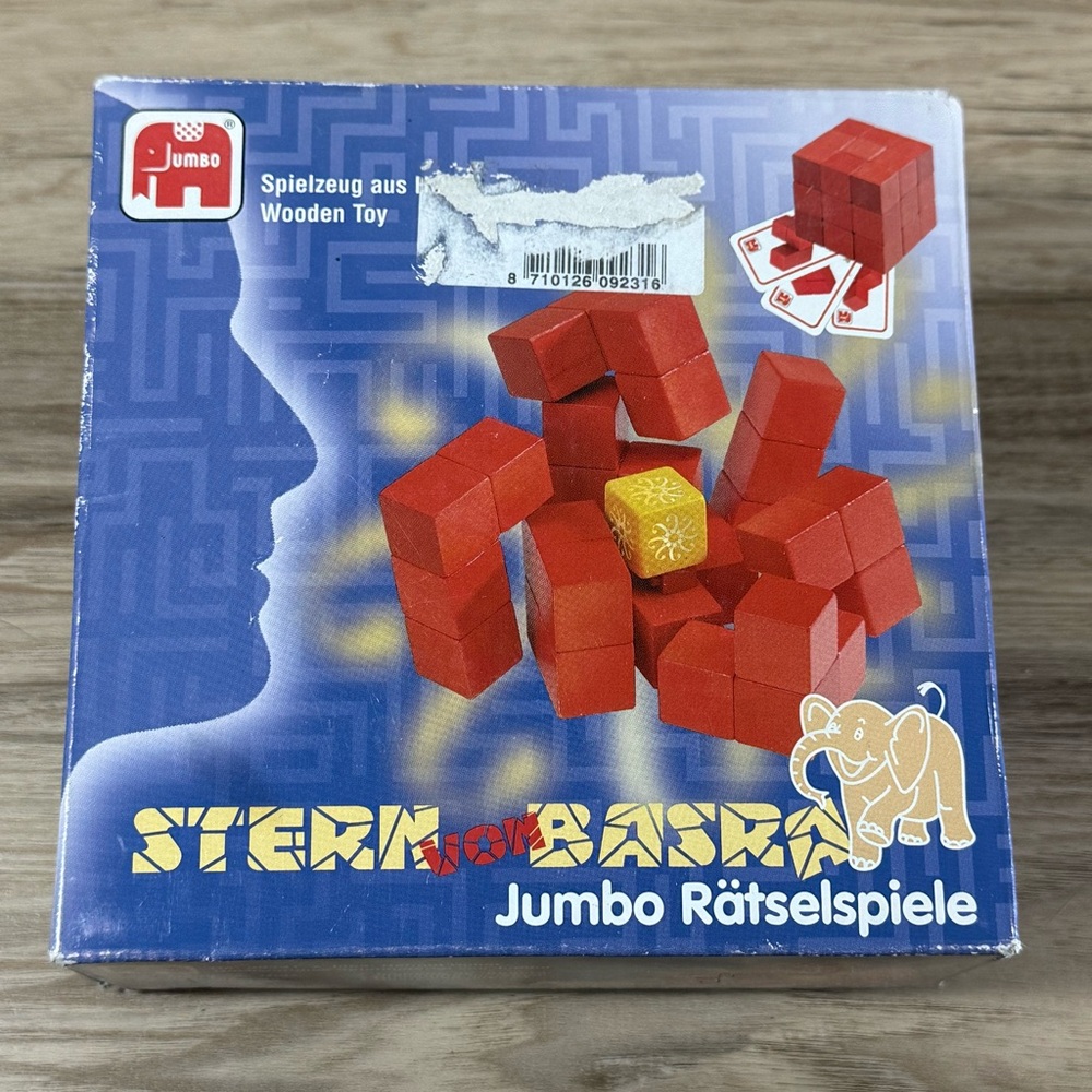 New German Wooden Rätselspiele Puzzle Game Star Of Basra - STEAM Learning